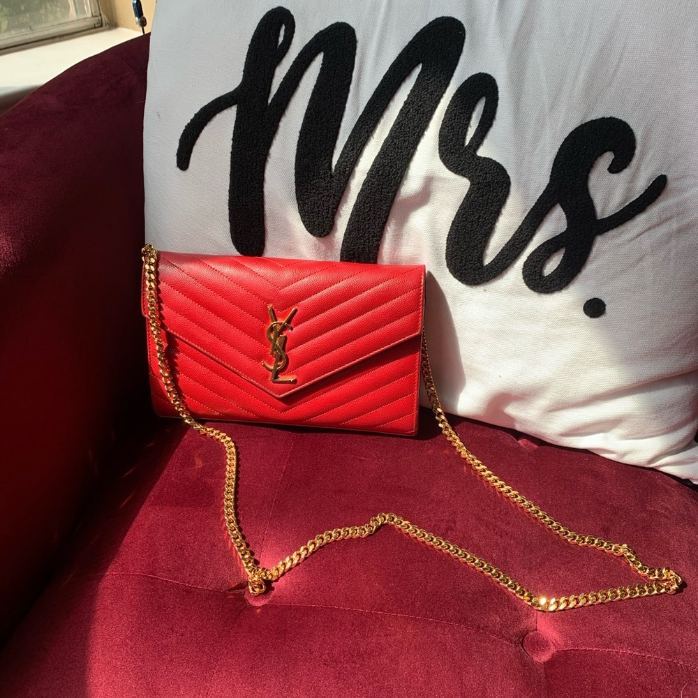 Saint Laurent Medium envelope WOC - Picture 1 of 13